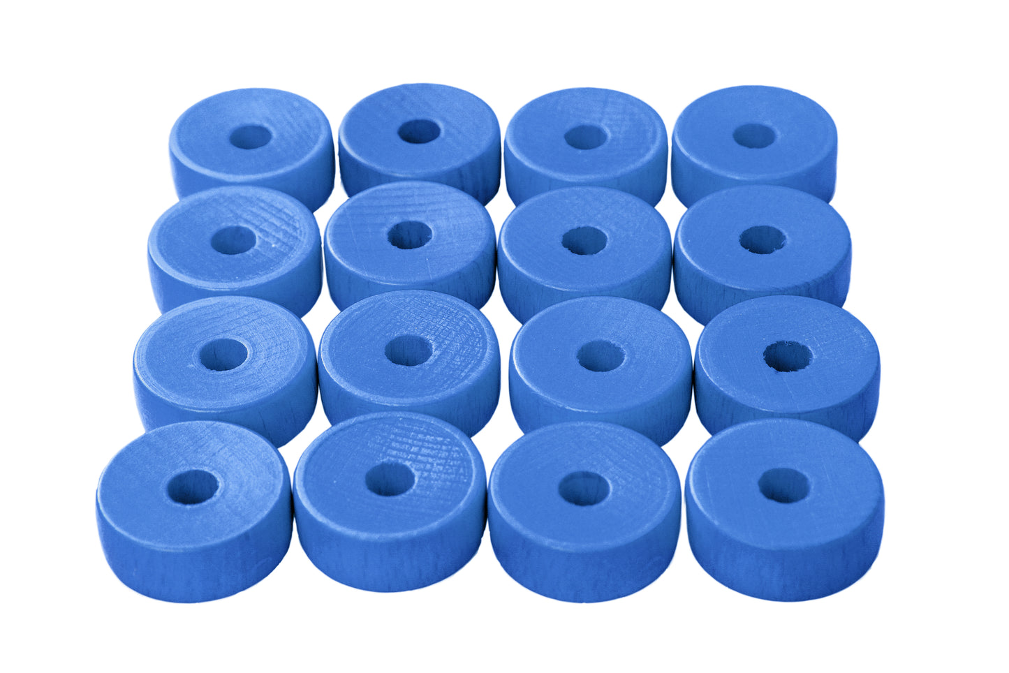 NOVUSS game pucks, blue
